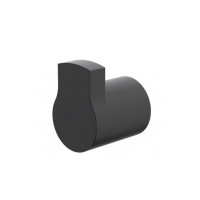 Australian Urbane Series Solid Brass Matte Black Robe Hook (77002)